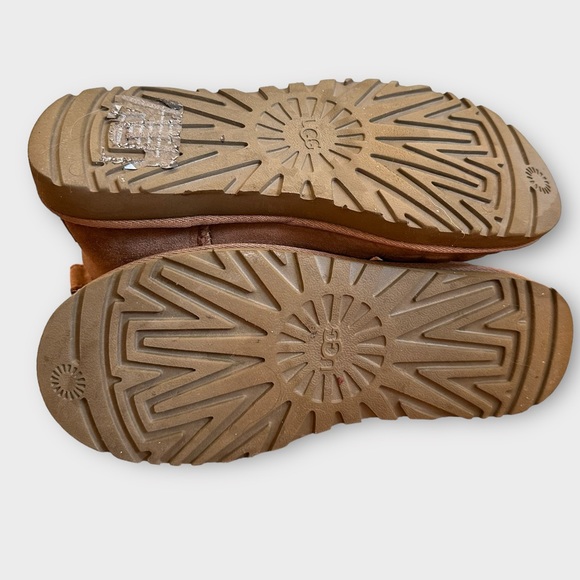 UGG Classic Mini II Women's Boots Size 8 Chestnut - Picture 8 of 11